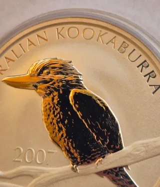Kookaburra 2007 2 oz Plata