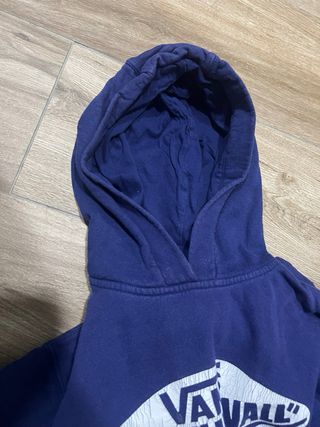 Sudadera Vans Azul con Logo