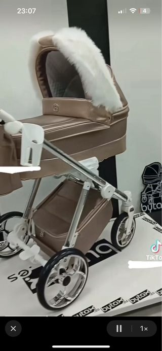 Cochecito de bebé lujoso soy de oliva Valencia