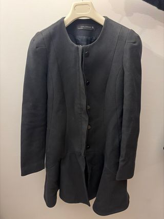 Cappotto Zara nero taglia s