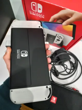 OLED Nintendo Switch Blanca