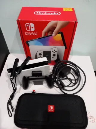 OLED Nintendo Switch Blanca