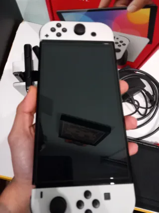 OLED Nintendo Switch Blanca
