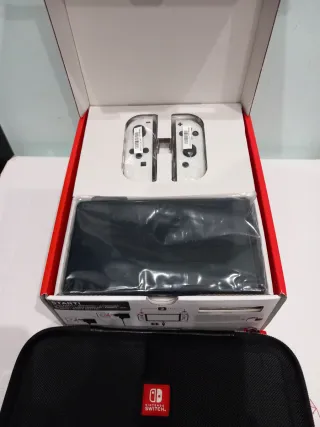 OLED Nintendo Switch Blanca