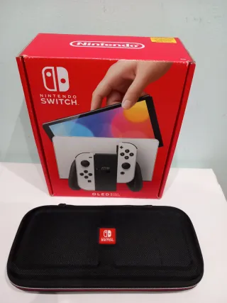 OLED Nintendo Switch Blanca