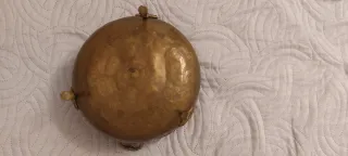 Macetero Vintage Bronce con Patas