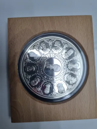 Cincuentin  Moneda 10.000 Pesetas Plata