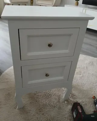 Set 2 comodini stile country