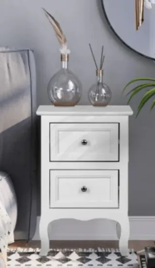 Set 2 comodini stile country