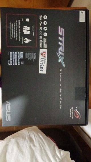 Portátil gaming Asus GL502VM i7-7700HQ GTX 1060