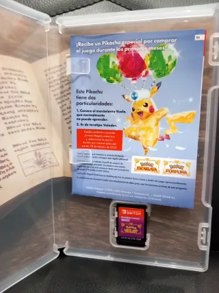 Pokemon Púrpura Nintendo Switch