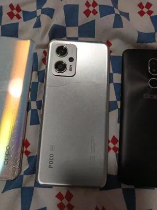 Lote móviles Xiaomi POCO X4 GT y OPPO Find