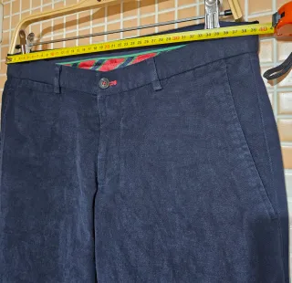 Pantalón chino azul