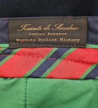 Pantalón chino azul