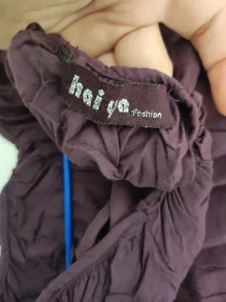 Blusa Lila con encaje