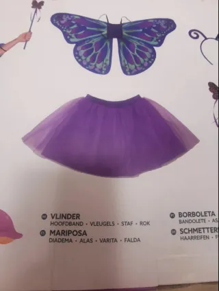 Disfraz Mariposa Niña A ESTRENAR