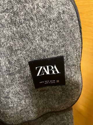 ABRIGO LANA MUJER GRIS