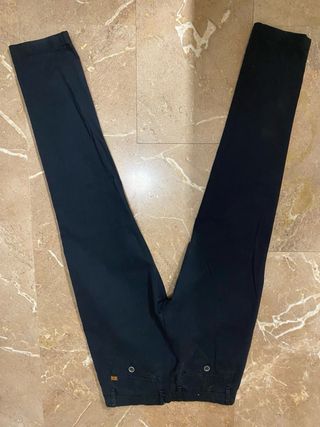Pantalón Chino Formal Hombre Negro