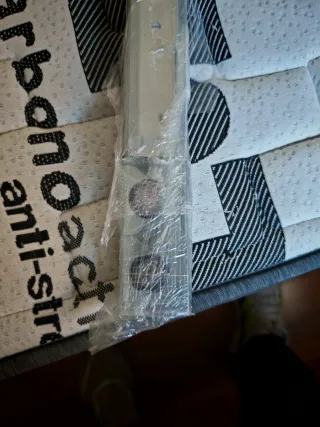 Guía puerta corredera acero gris 180cm