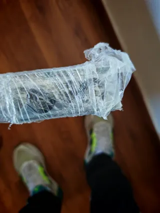 Guía puerta corredera acero gris 180cm