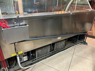 dos Vitrina expositora refrigerada para heladería