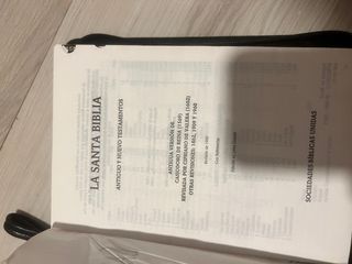 santa biblia letra Grande