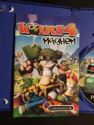 Worms 4 Mayhem Juego PS2