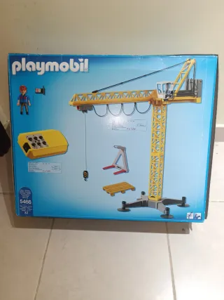 Grúa Playmobil City Action 5466 Nueva