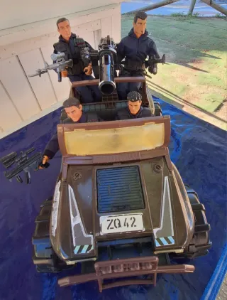 Lote 4 Figuras Action Man Operaciones Especiales