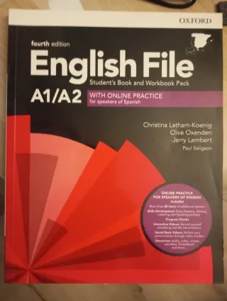 Libro ingles A1/A2