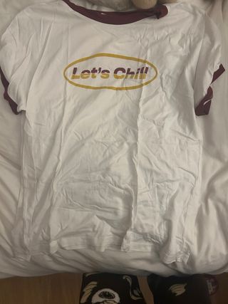 Camiseta Lefties Let's Chill Blanca