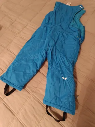 Mono de nieve azul Talla 18 meses