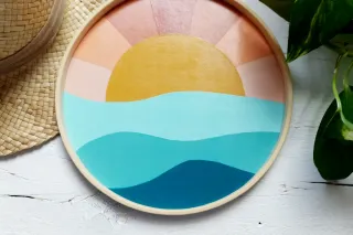 Cuadro Puesta de sol