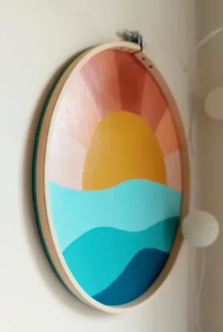 Cuadro Puesta de sol