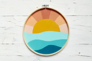 Cuadro Puesta de sol