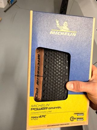 2 Neumáticos Michelin Power Gravel 700x47C