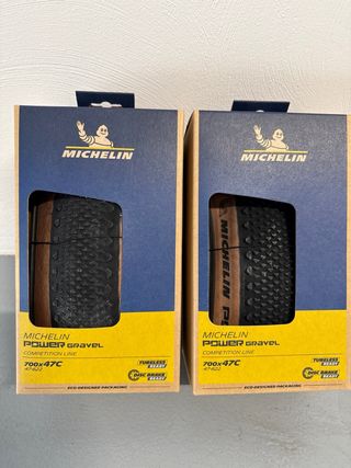 2 Neumáticos Michelin Power Gravel 700x47C