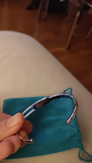 Pulsera esclava con circonitas