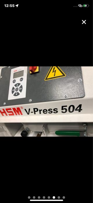 Prensa Vertical HSM V-Press 504