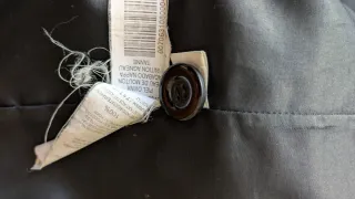 Chaqueta de piel negra para hombre