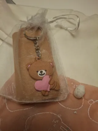 Conjunto Pijama Bebé Rosa y Blanco