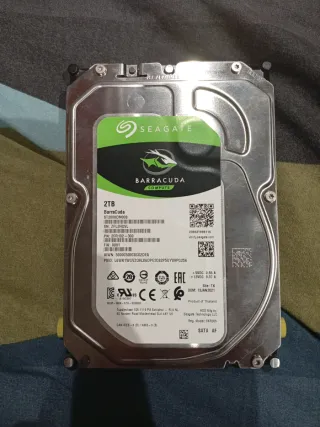 Disco Duro Seagate Barracuda 2TB SATA
