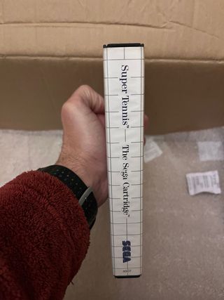 Super Tennis Sega Master System Juego