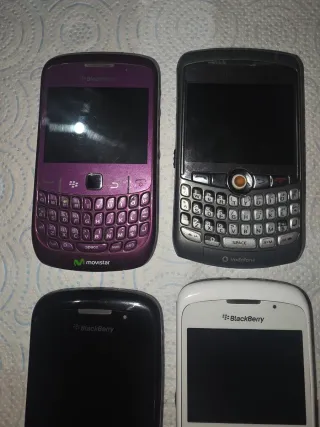 4 BlackBerry Móviles