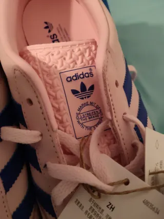 Adidas Gazelle rosas y azules nuevas