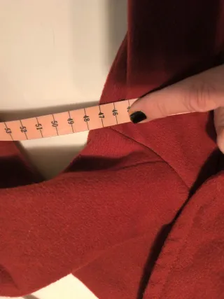 Abrigo Amisu Rojo Talla M