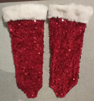 Vestido lentejuelas rojo