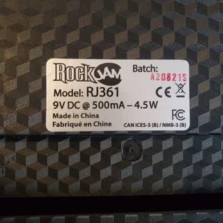 Teclado Rockjam RJ361 61 Teclas