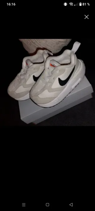 Zapatillas Nike Bebé Blancas