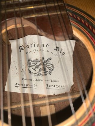 Guitarra Clásica Española Artesanal